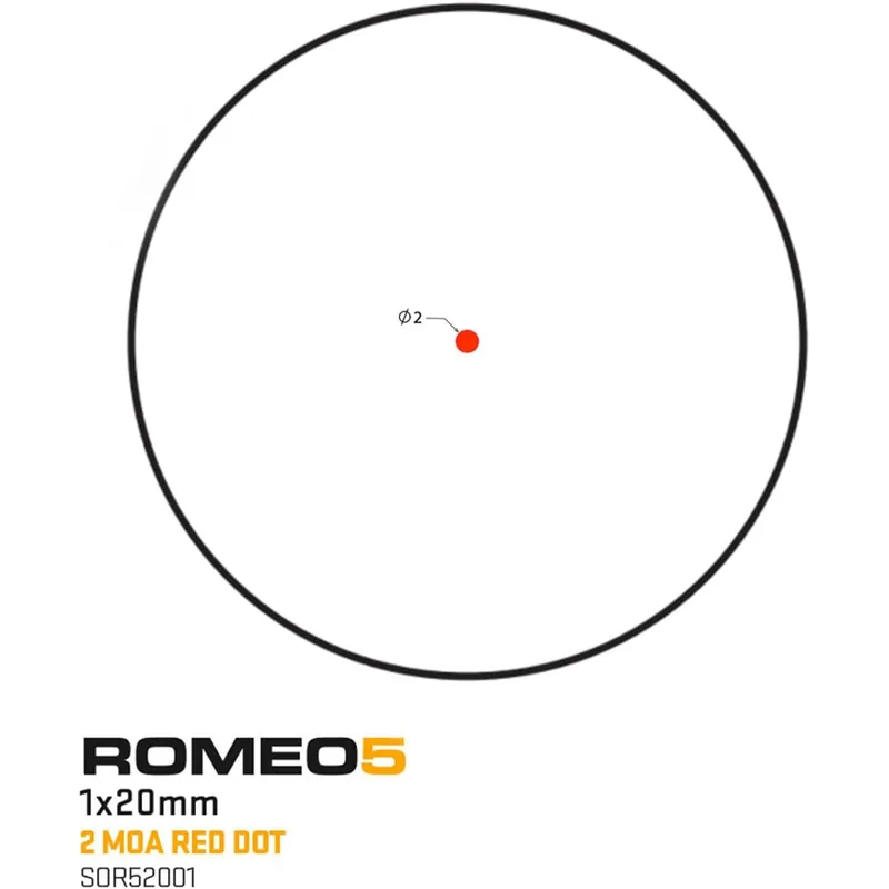 SIG SAUER ROMEO5 Red Dot, view 3