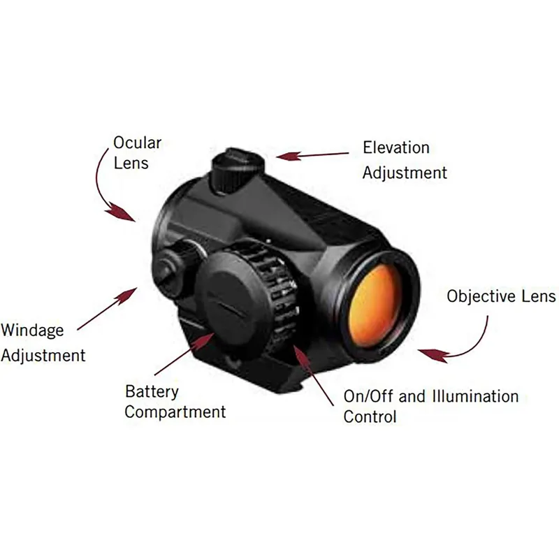 Vortex Crossfire Red Dot, view 5